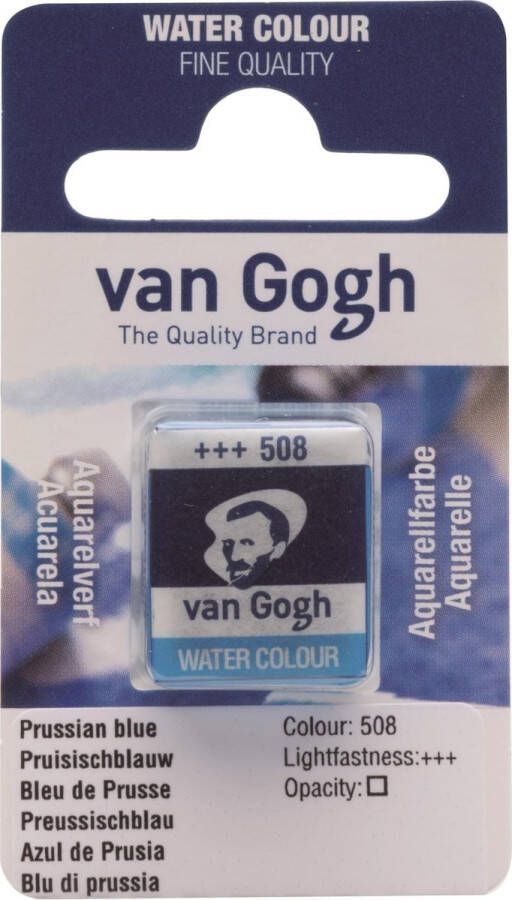 Van Gogh Aquarelverf 508 Pruisischblauw Napje