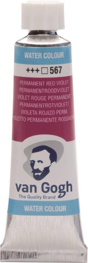 Van Gogh Aquarelverf 567 Permanentroodviolet Tube