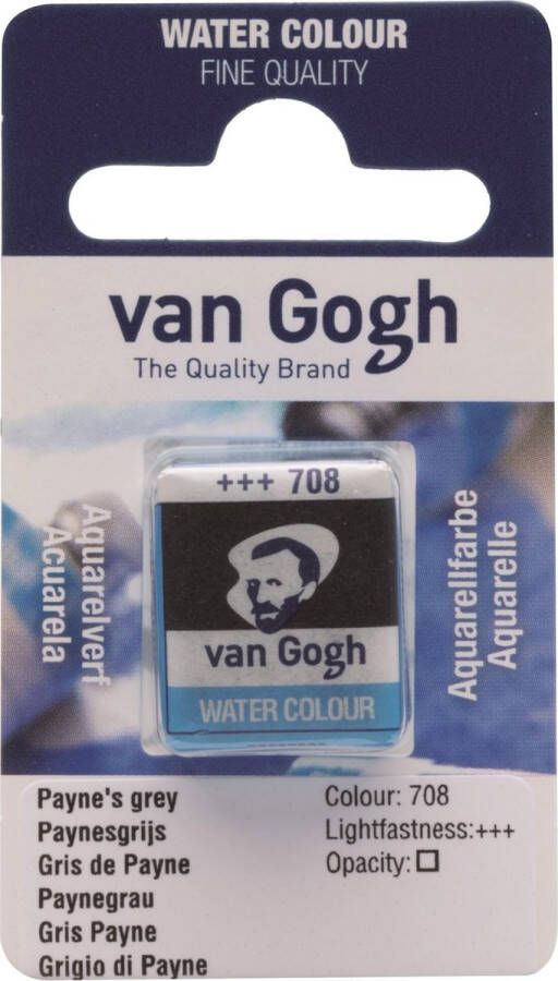 Van Gogh Aquarelverf 708 Paynesgrijs Napje
