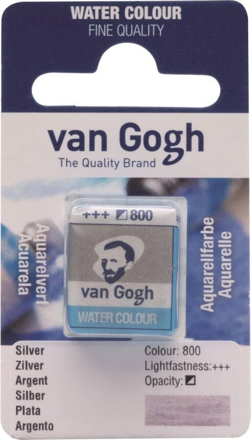 Van Gogh Aquarelverf 800 Zilver Napje