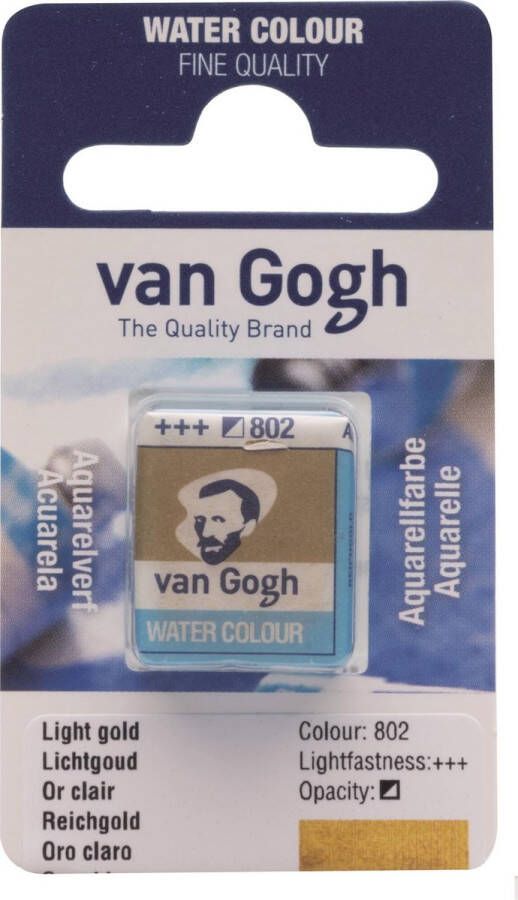 Van Gogh Aquarelverf 802 Lichtgoud Napje