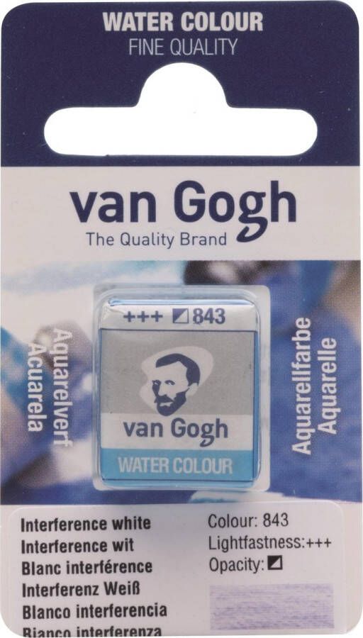 Van Gogh Aquarelverf 843 Interference Wit Napje