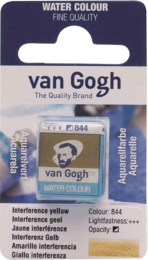 Van Gogh Aquarelverf 844 Interference Geel Napje