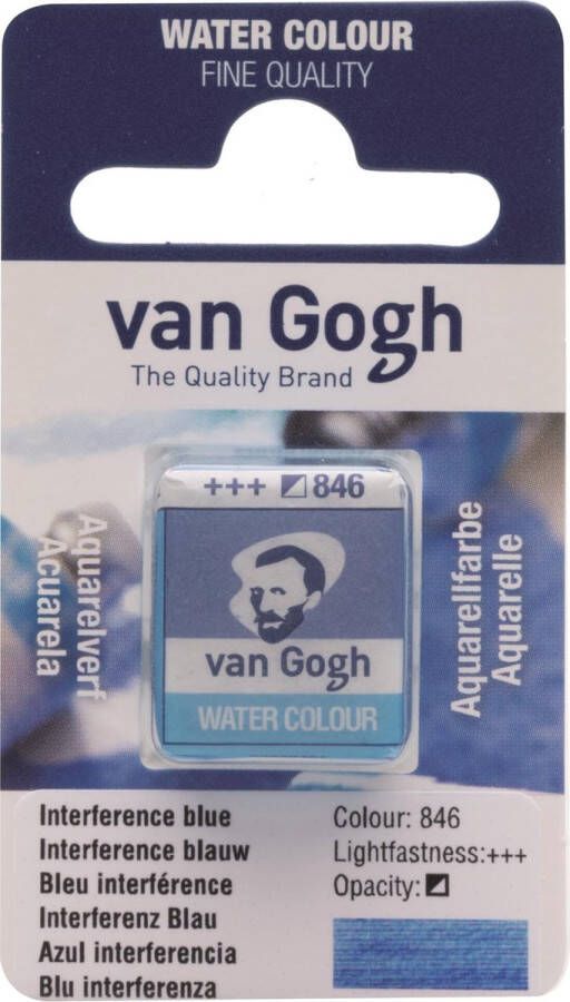Van Gogh Aquarelverf 846 Interference Blauw Napje
