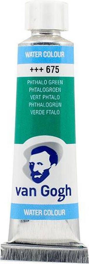 Van Gogh Aquarelverf Tube 10 ml 675 Phtalogroen