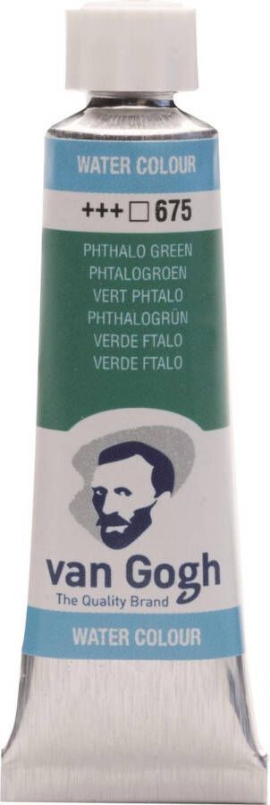 Van Gogh Aquarelverf Tube 10 ml Phtalogroen 675