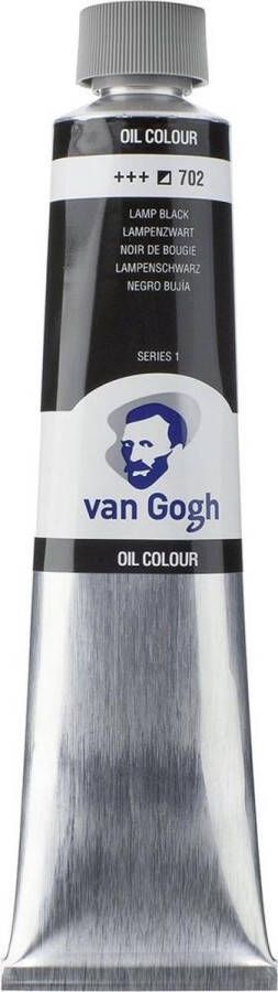 Van Gogh Olieverf #702 Lampenzwart 200ml