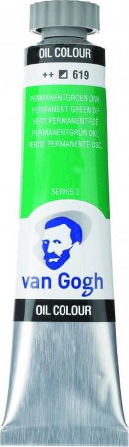 Van Gogh Olieverf Permanent Green Deep (619) 20ml