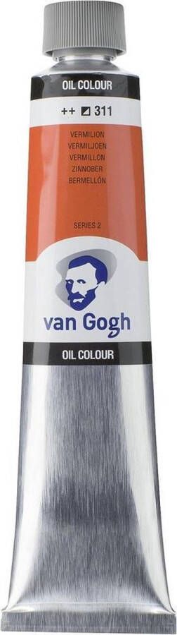 Van Gogh Olieverf tube 200mL 311 Vermiljoen