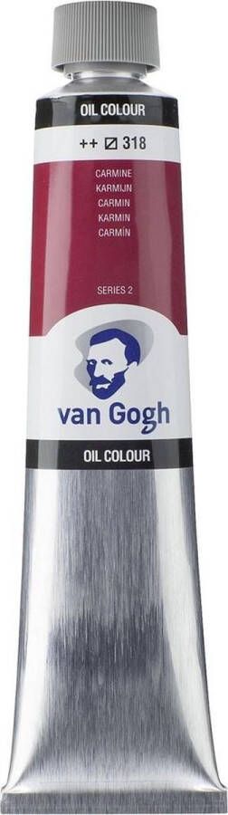 Van Gogh Olieverf tube 200mL 318 Karmijn