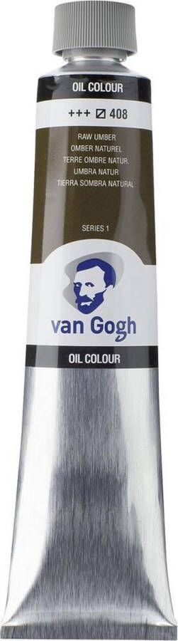 Van Gogh Olieverf tube 200mL 408 Omber naturel