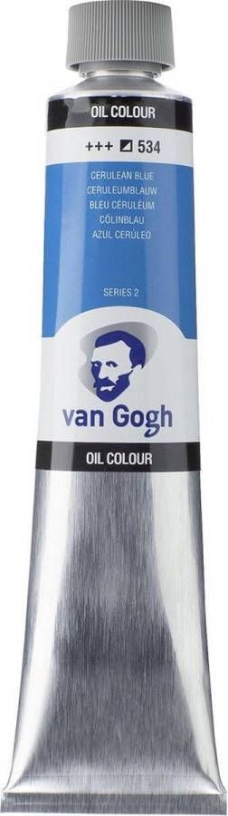 Van Gogh Olieverf tube 200mL 534 Ceruleumblauw