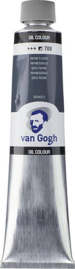 Van Gogh Olieverf tube 200mL 708 Paynesgrijs