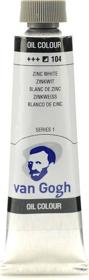 Van Gogh Olieverf Tube 40 ml 104 Zinkwit