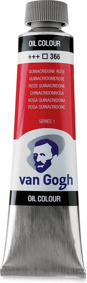 Van Gogh Olieverf Tube 40 ml 366 Quinacridoneroze