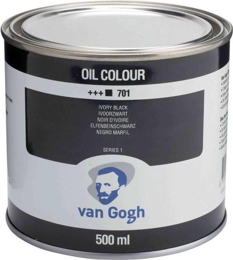 Van Gogh Olieverf 500 ml 701 Ivoorzwart