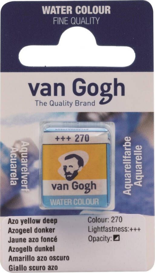 Van Gogh water colour napje Azo Yellow Deep (270)