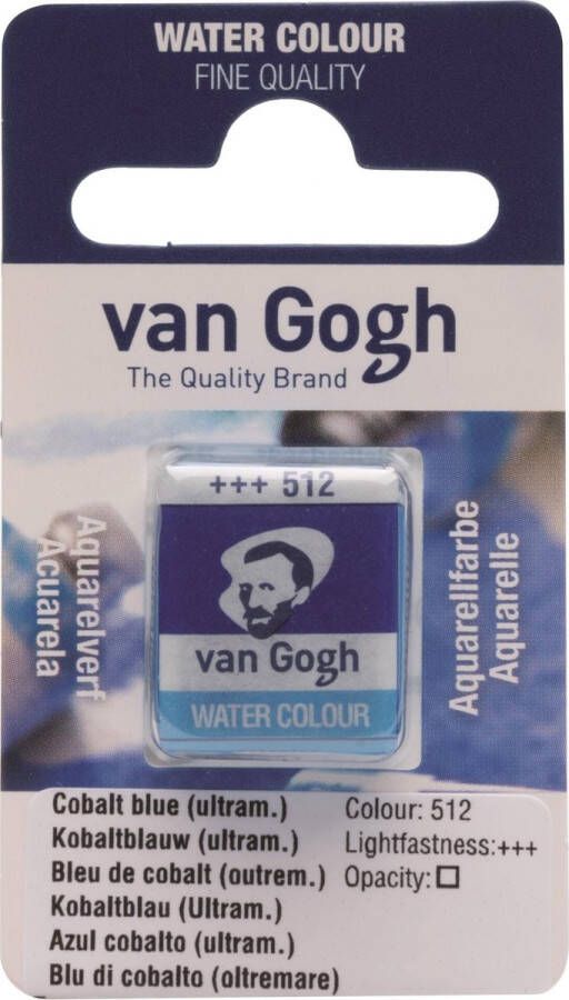 Van Gogh water colour napje Cobalt Blue (ultram.) (512)