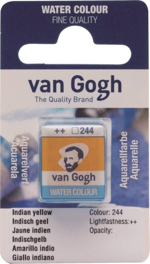 Van Gogh water colour napje Indian Yellow (244)