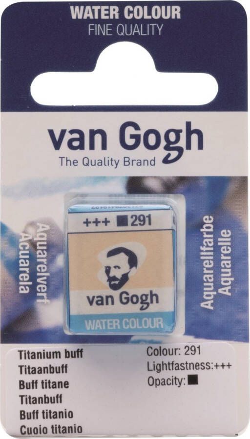 Van Gogh water colour napje Titanium Buff (291)