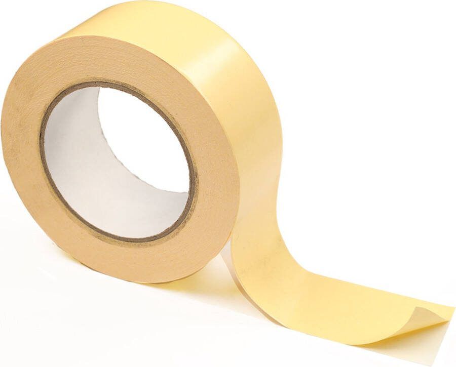 Van Heugten Tapijttegels Dubbelzijdige Tapijttape Tape 50 mm x 25 m Universeel Dubbelzijdig tapijttape Tapijttegels tape plakband Tape