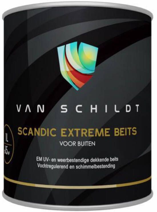 Van Schildt Scandic Extreme beits Wit 1 liter