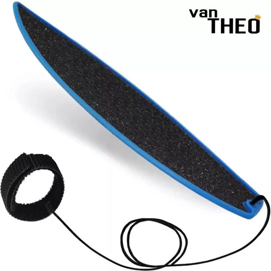 Van Theo Fingerboard Surfboard Fidget Toys Air Surfing Blauw