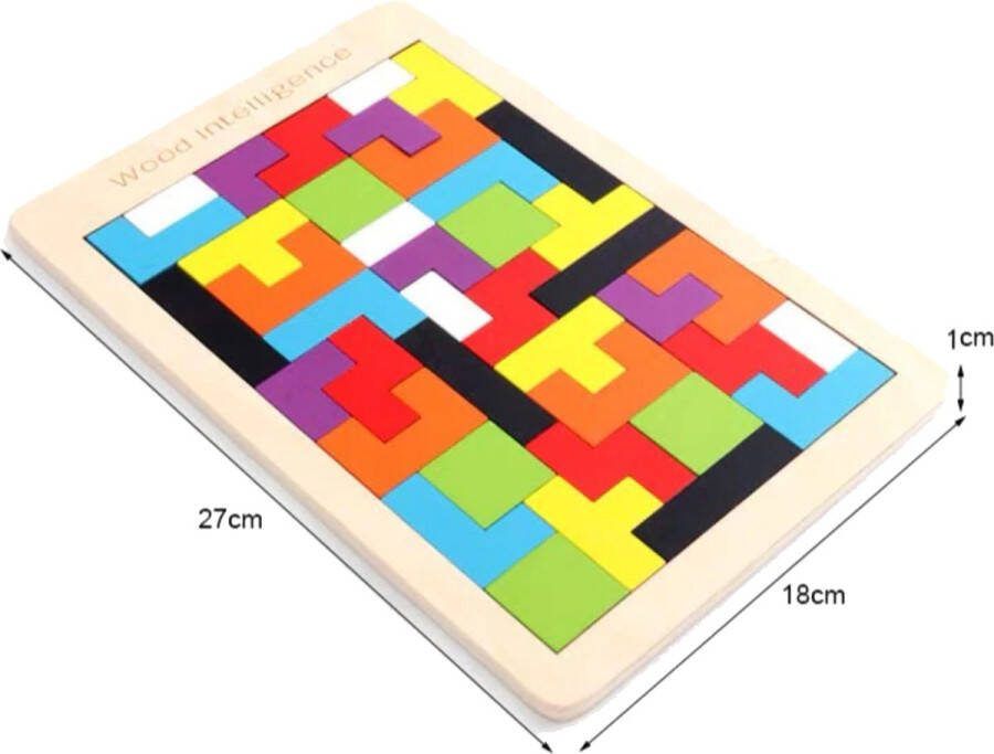 Van Theo Houten Puzzel Houten Speelgoed Vormen Puzzel