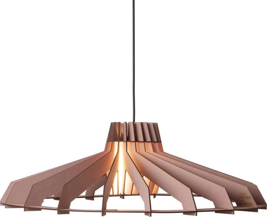 Van Tjalle en Jasper Nikolamp Tesla Hanglamp Aged Pink E27