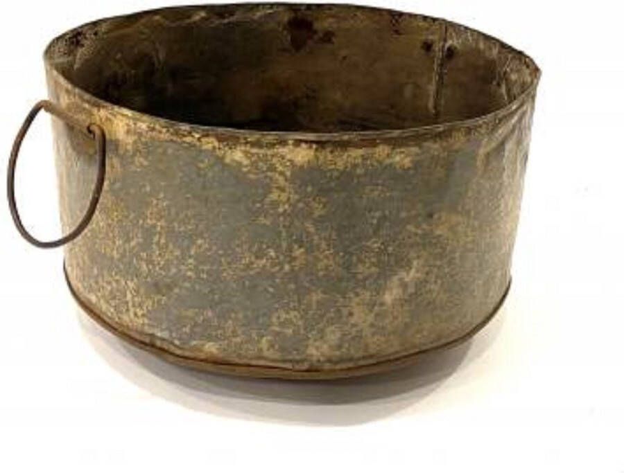 Var Emmer metaal rond Iron round bucket D30 35cm