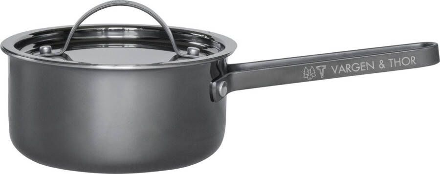 Vargen & Thor FOX 1 6 liter steelpan serie Svartstål