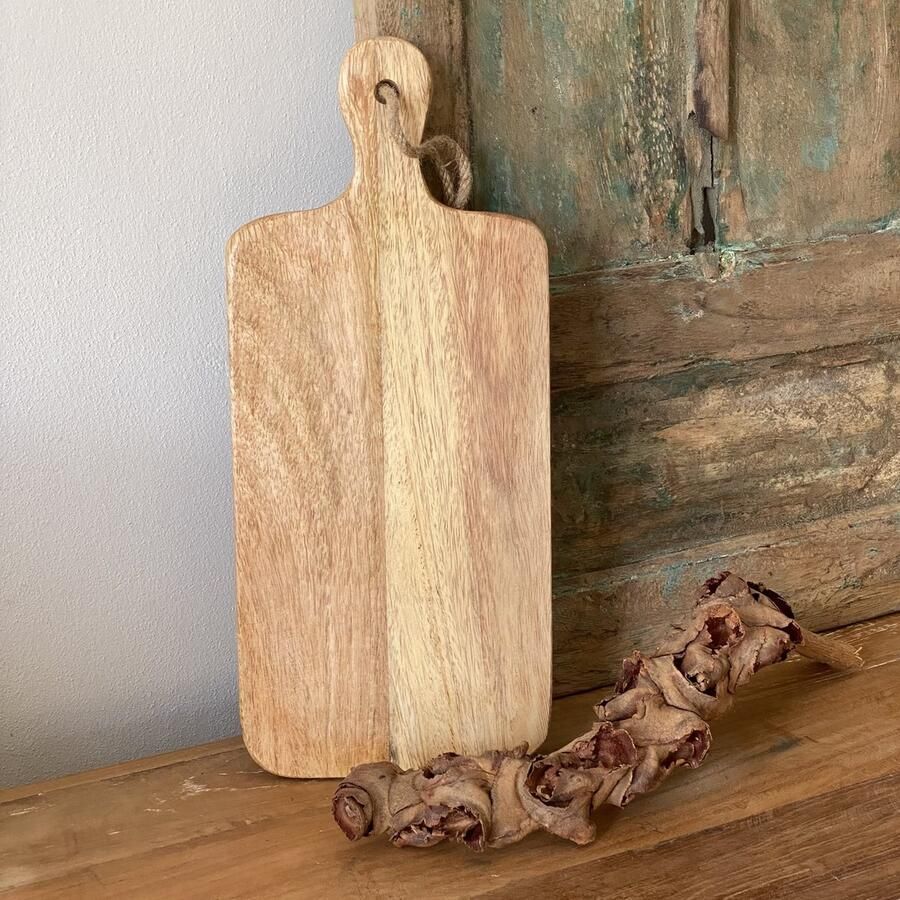 Varios Serveerplank Mangohout 34 5 x 15cm
