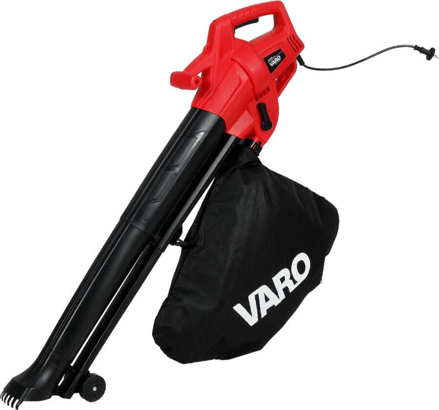 Varo Bladblazer 3 In 1- Blazer+Zuiger+versnipperen 3300watt 270km h Incl 40L + voorzien Van Schouderband.