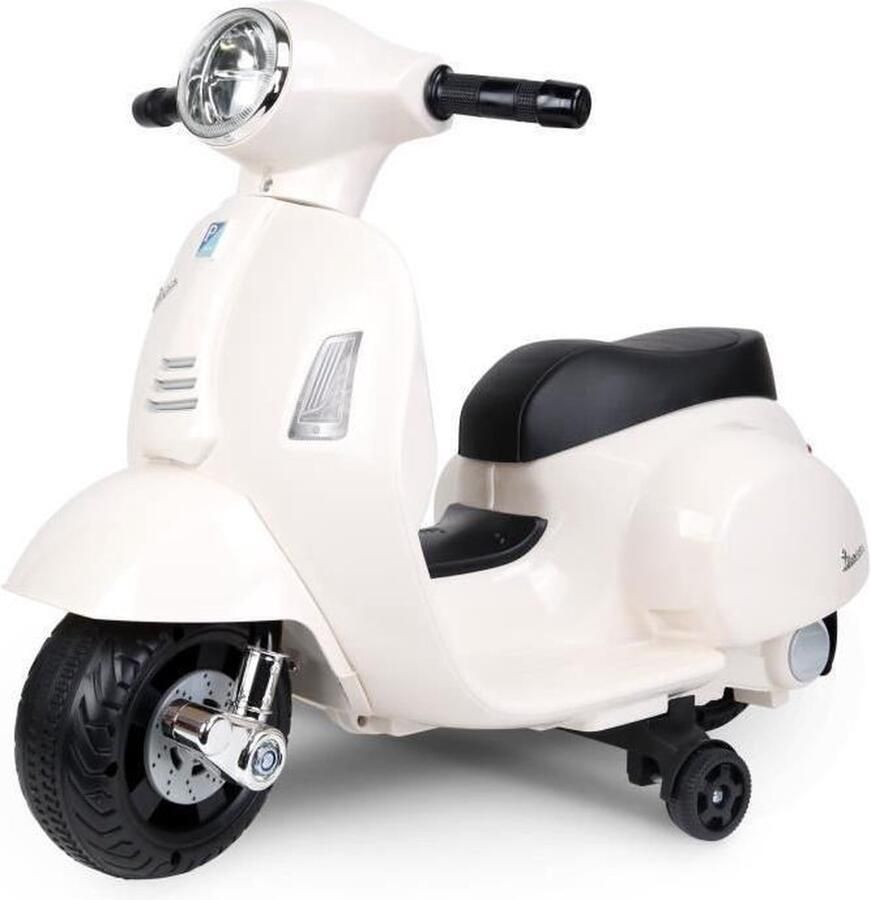 Varta TURBO CHALLENGE Vespa GTS Elektrische drager 119150 Scooter Wit Rijklaar 25Kg Max Plastic Oplaadbare batterijen Vanaf 18 maanden