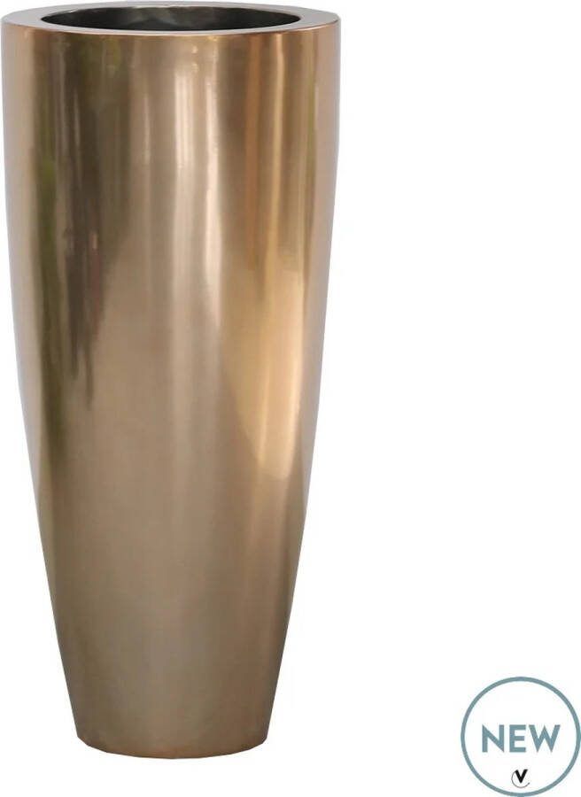 Vase The World Kentucky Planten pot Brons Copper Ø47 x H100 cm