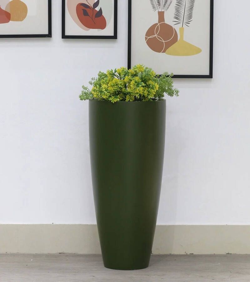 Vase The World Kentucky S Bloempot green Ø37 x H80 cm