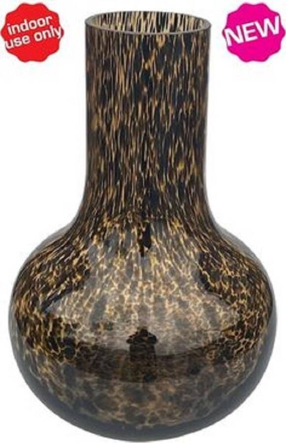 Vase The World Seim small cheetah Ø25 5 x H37 cm