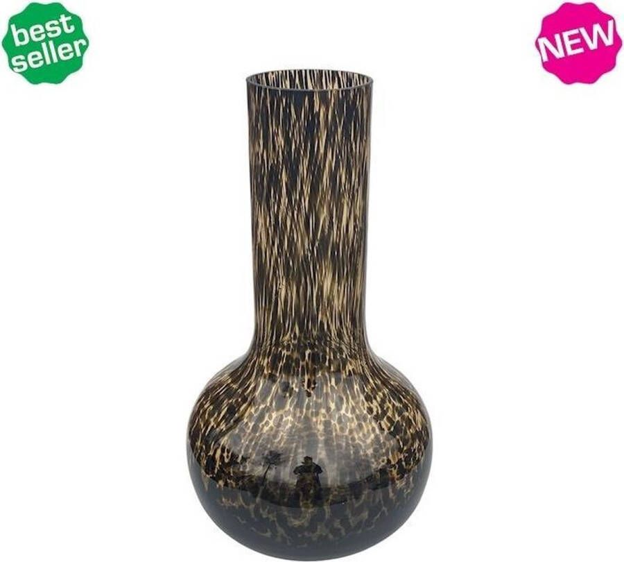 Vase The World Vaas Cheetah Artic Vaas Large Ø28 x H50 cm