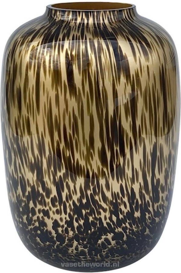 Vase The World Vaas Artic Cheetah gold