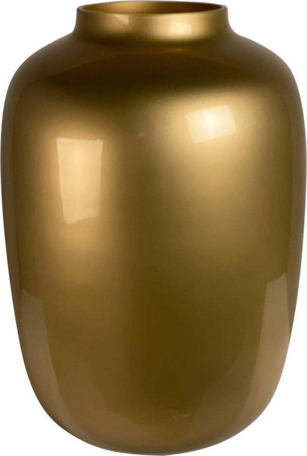 Vase The World Artic Gold Vaas L