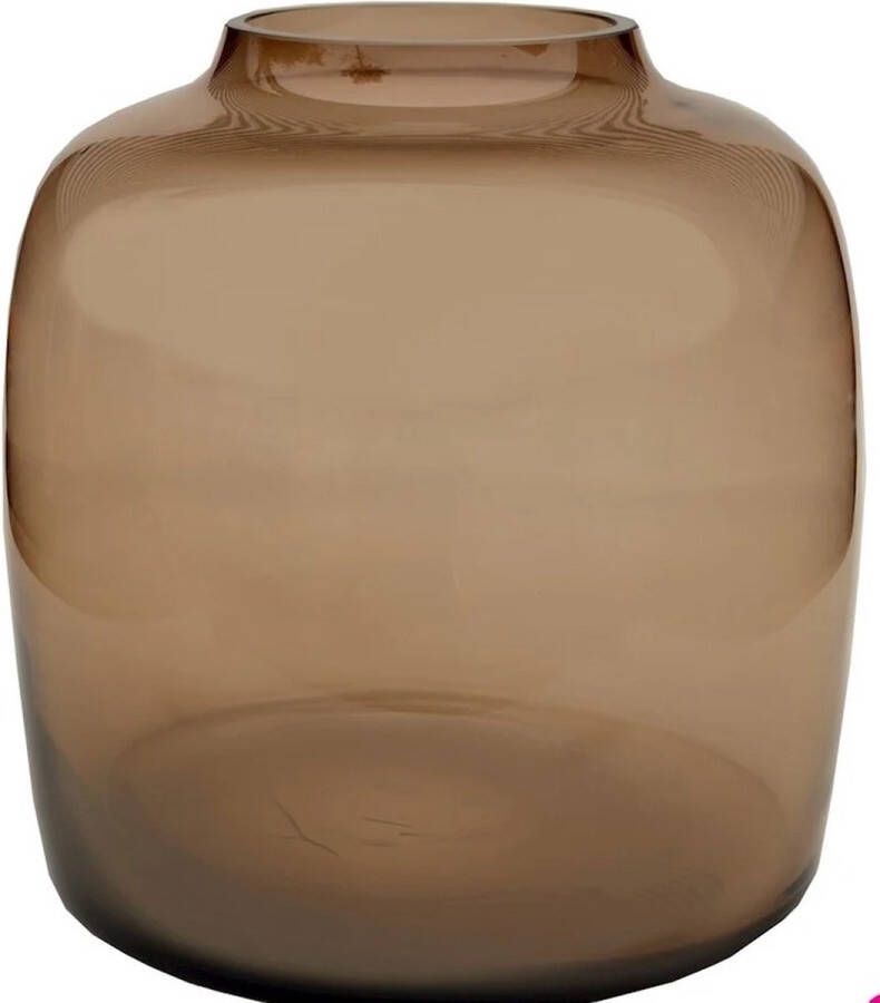 Vase The World vaas Bartica M taupe Ø25 x H25 cm