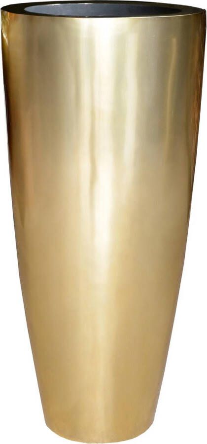 Vase The World Kentucky Bloempot Ø 47 cm Goud