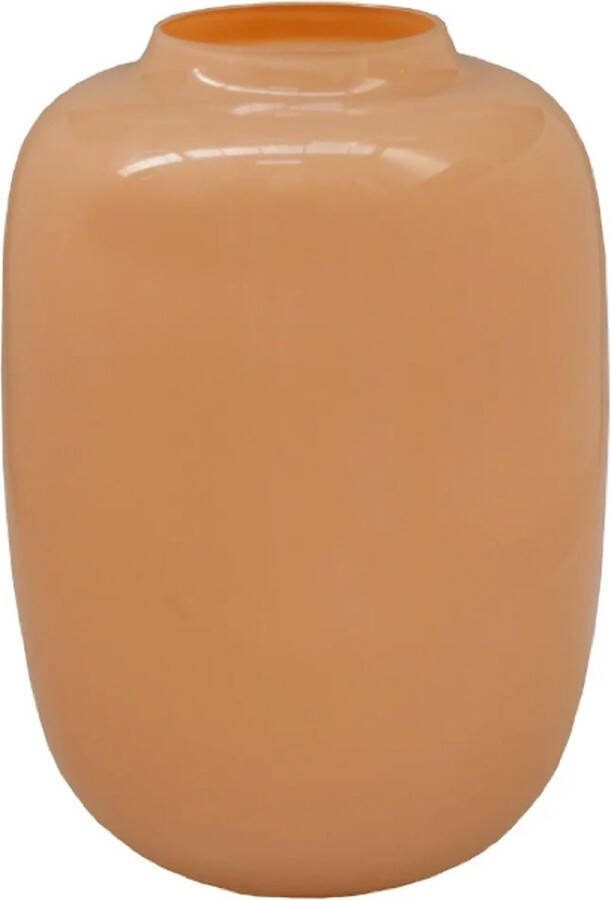 Vase The World VTW Vaas Artic Pastel Peach Maat M Ø25 x H35cm