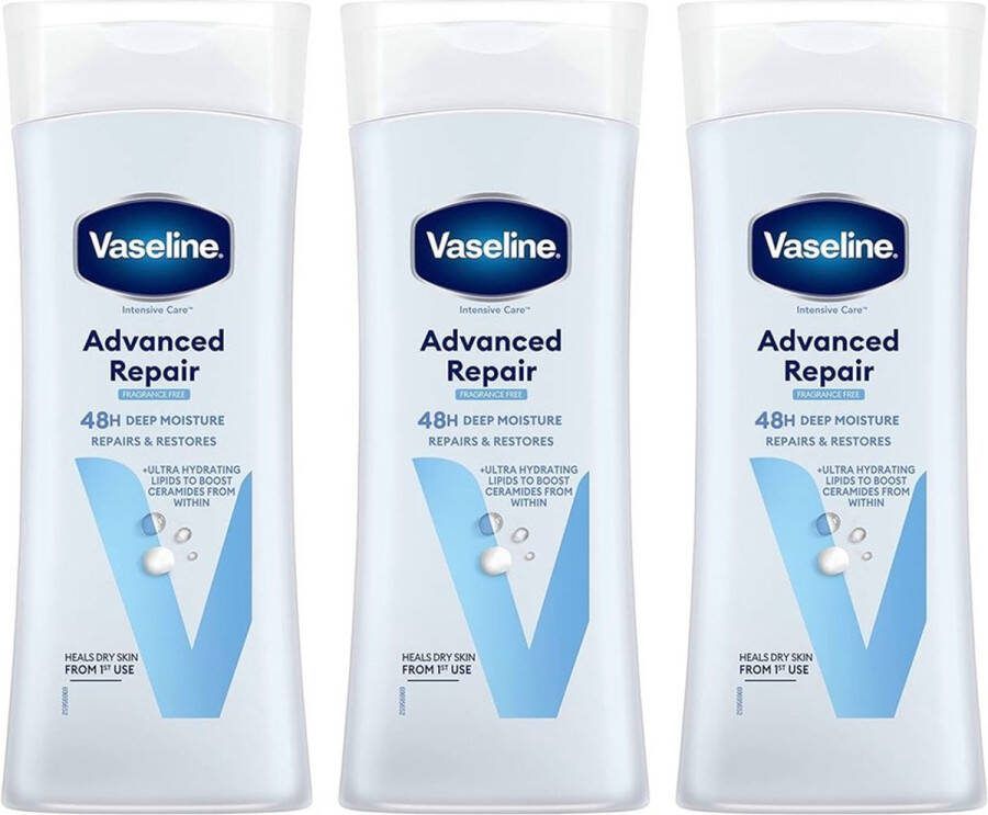 Vaseline Advanced Repair Bodylotion 2 x 400 ml