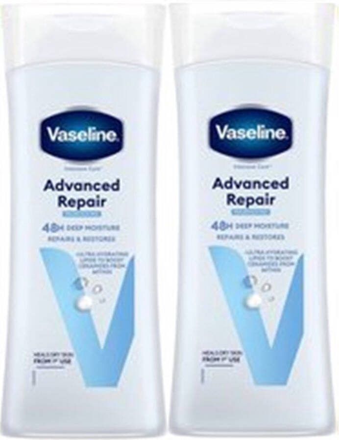 Vaseline Bodylotion Advanced Repair 2 x 200 ml