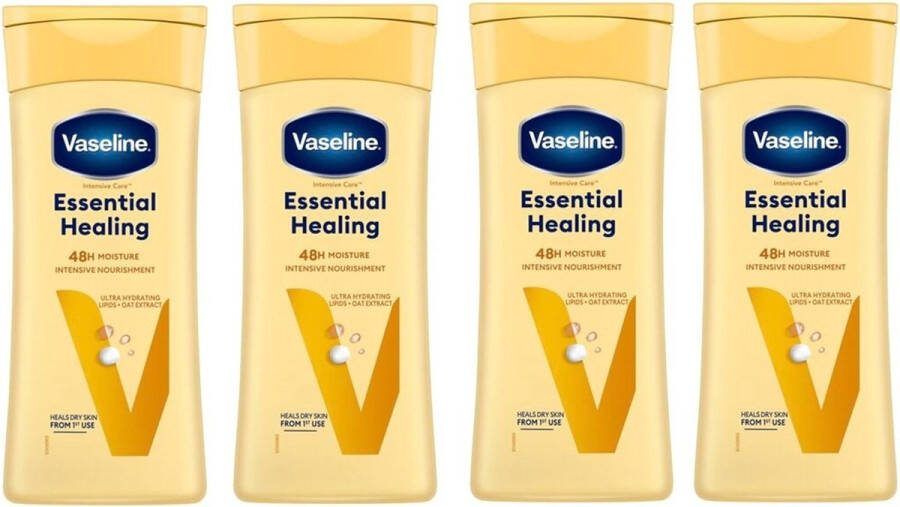 Vaseline Bodylotion Essential Healing 4 x 400 ml
