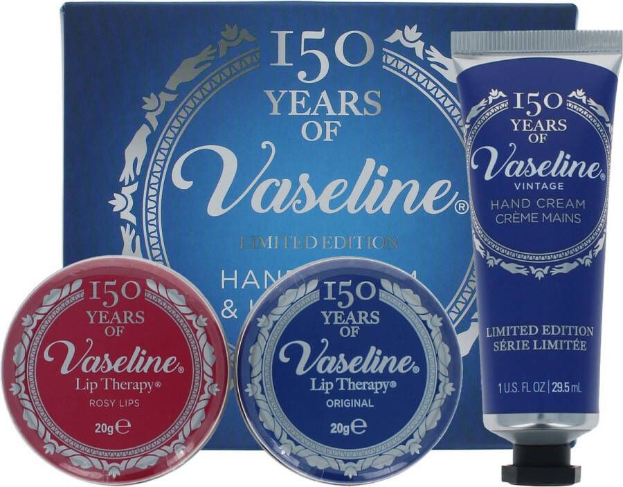 Vaseline Hand Cream & Lip Therapy Cadeauset Limited Edition