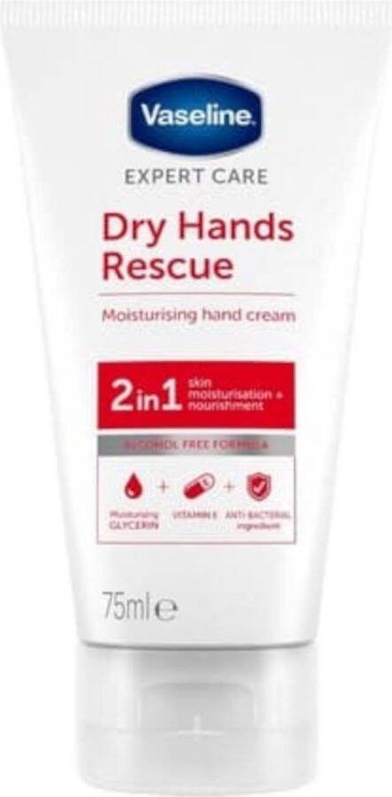 Vaseline Handcreme Dry Hands Rescue 3x75 ml Voordeelverpakking