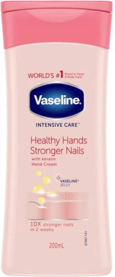 Vaseline Bodylotion Healthy Hands & Stronger Nails 200 ml