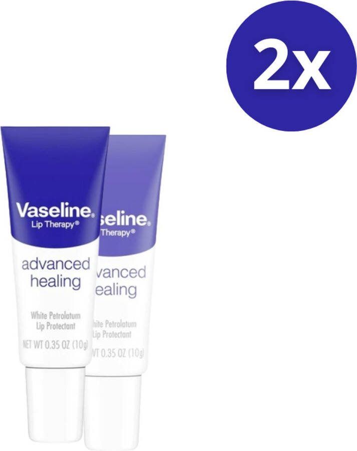 Vaseline Lip Therapy Advanced Healing Original Lippenbalsem 2X